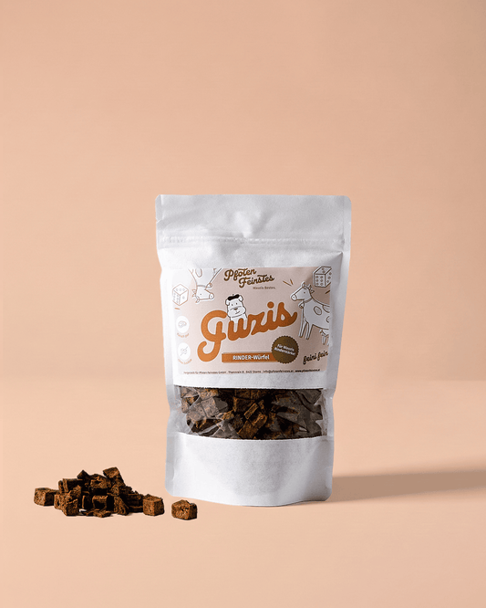 RINDER-Würfel Hundesnack – 100 % Rind & ideal für Training