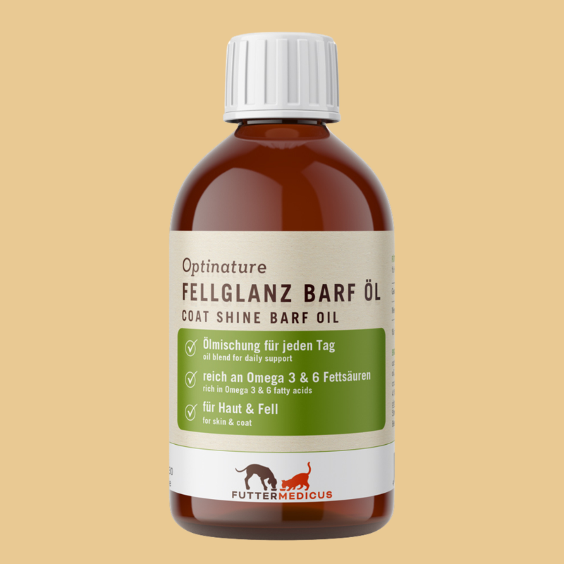 Optinature Fellglanz Barf Öl 250ml