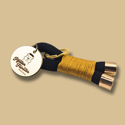 Schlüsselanhänger Mitternachtsgold