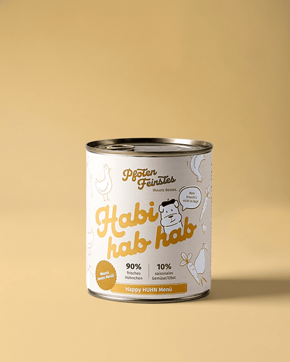 Nassfutter mit Huhn für Hunde – gut verträglich und ohne Getreide