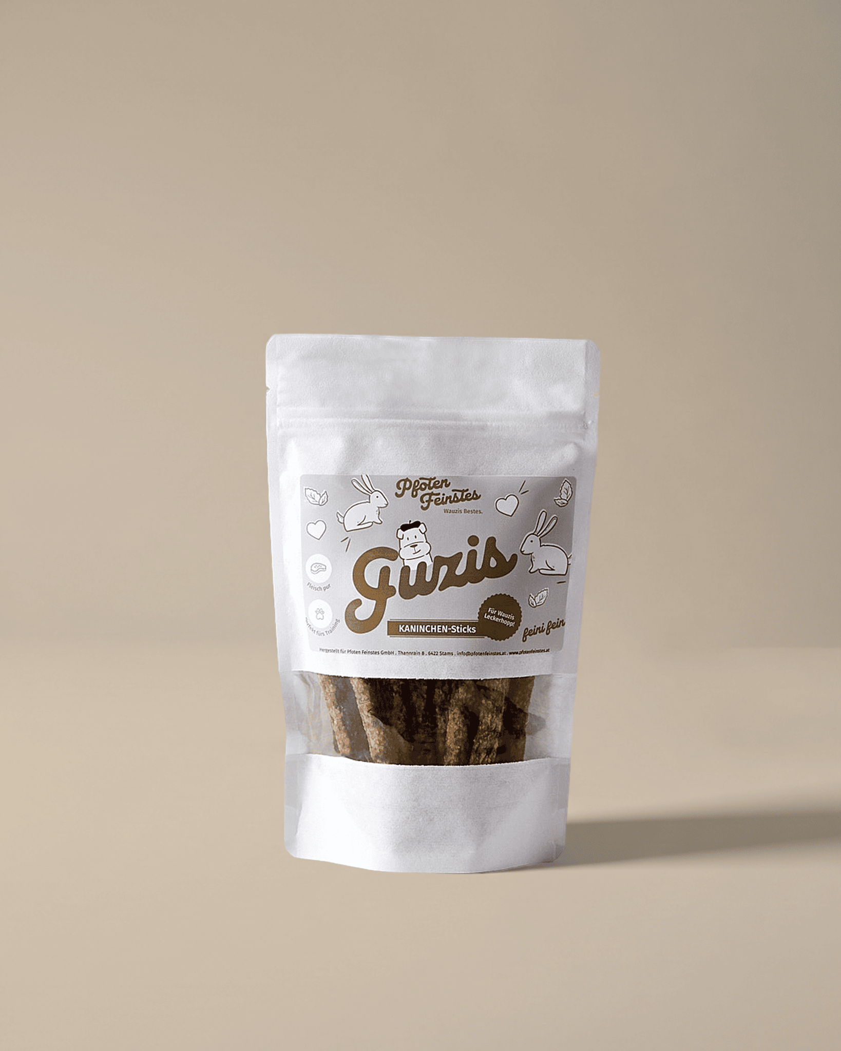 KANINCHEN-Sticks Hundesnack – hypoallergen & ideal für Training