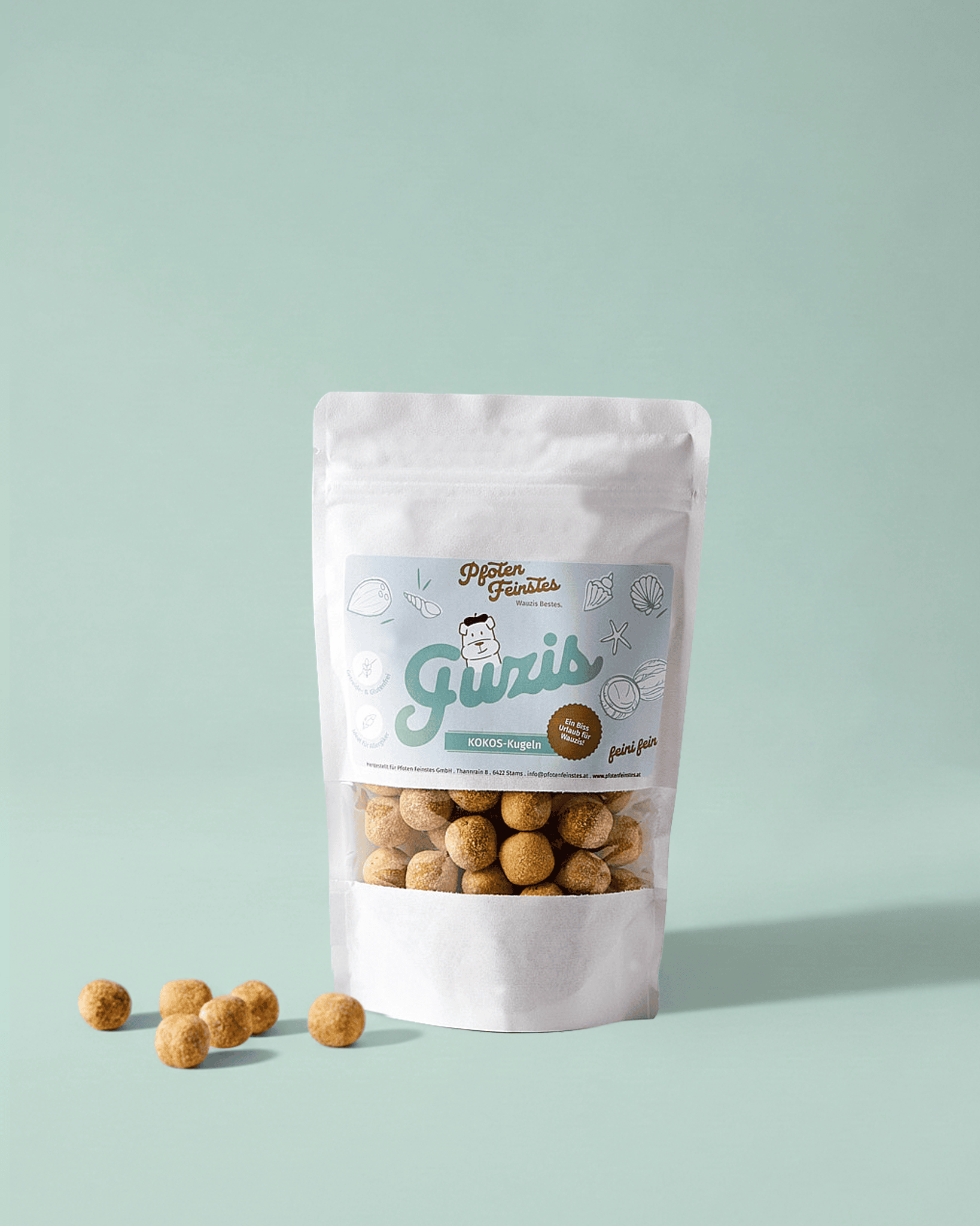 Kleine Hundesnacks mit Kokos – ideal für Training und als Belohnung