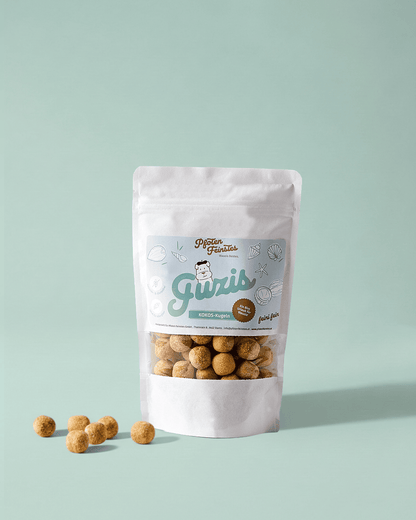 Kleine Hundesnacks mit Kokos – ideal für Training und als Belohnung