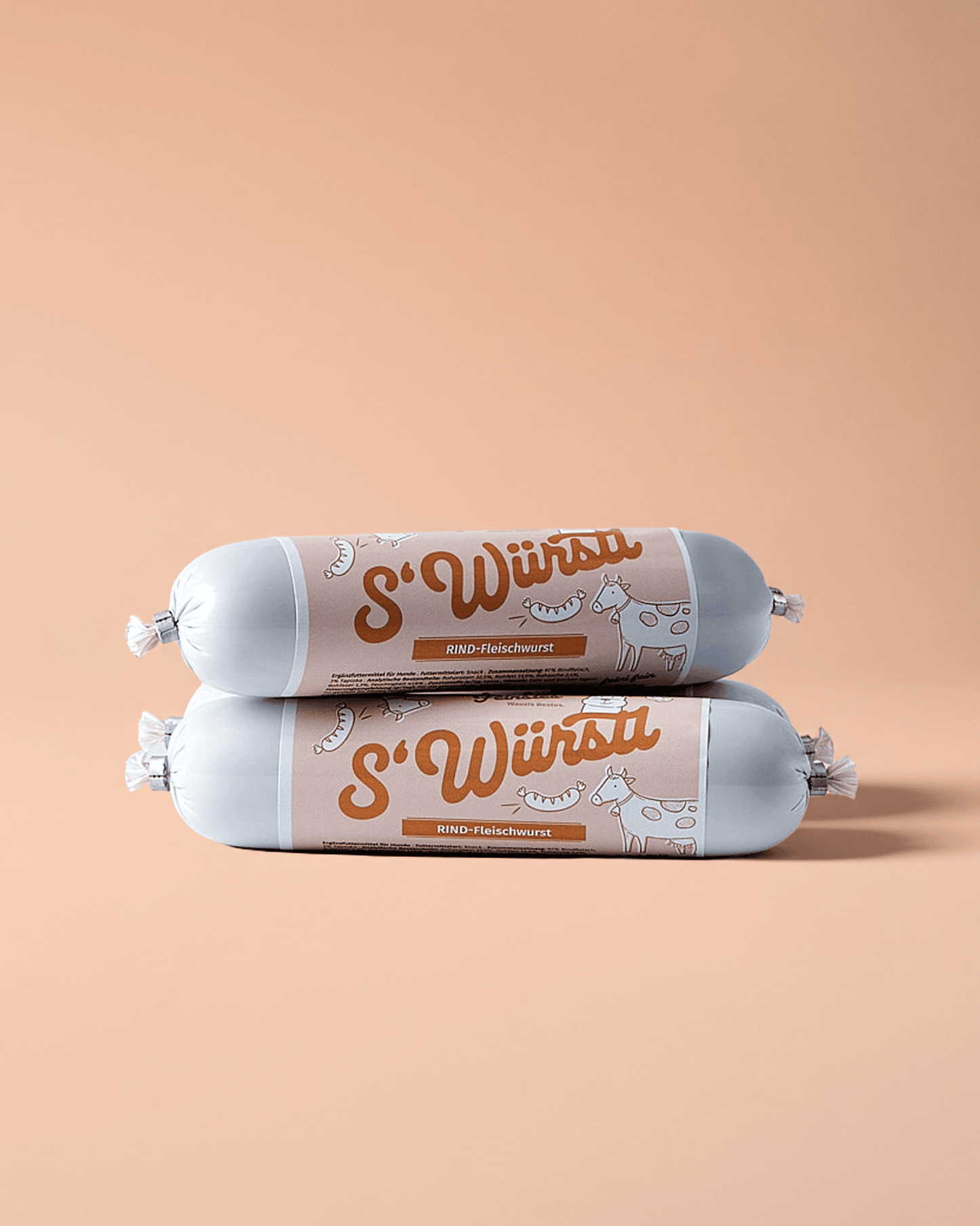 Hundesnack aus Rind – weiche Fleischwurst für Training und Belohnung