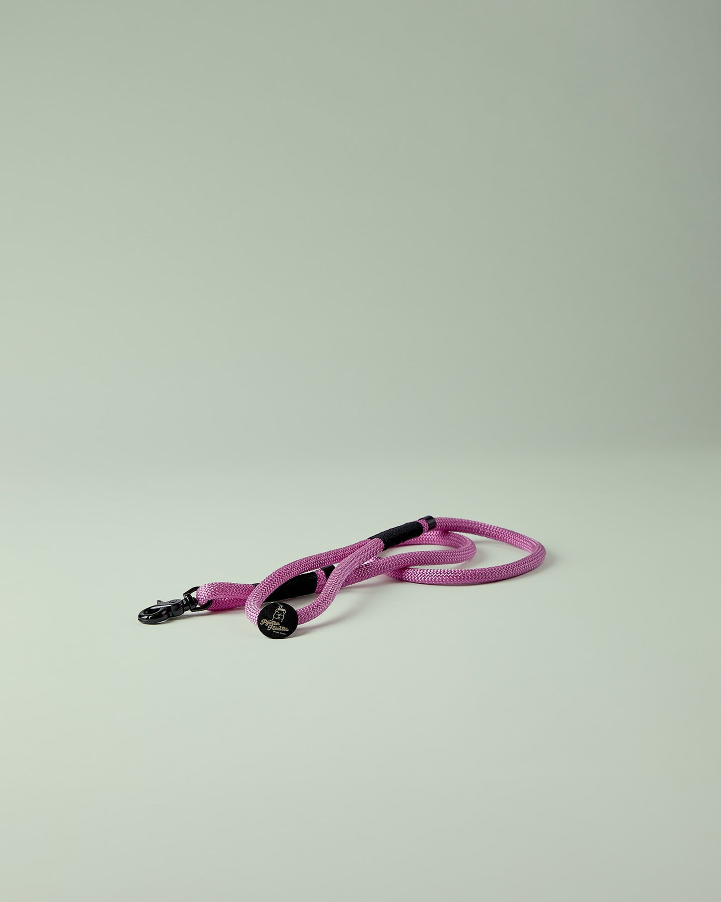  Hundeleine in Rosa und Schwarz – elegante Premium-Leine für mittelgroße und große Hunde, handgefertigt in Österreich