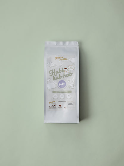 Welpen Trockenfutter mit Lamm und Kartoffel – getreidefrei und gut verträglich