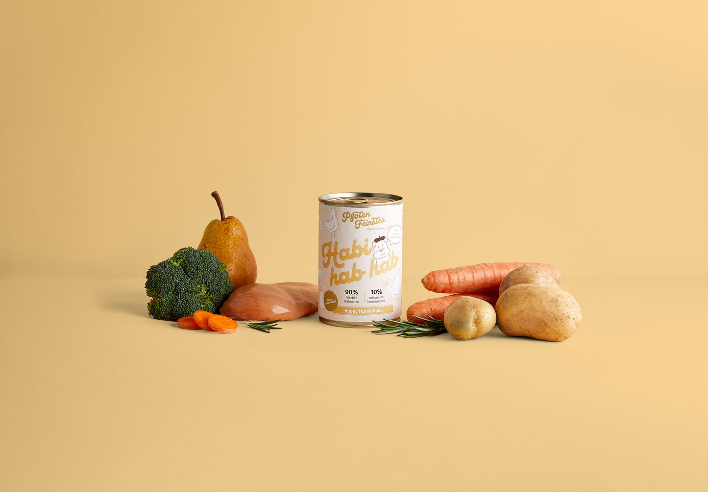 Nassfutter mit Huhn für Hunde – gut verträglich und ohne Getreide